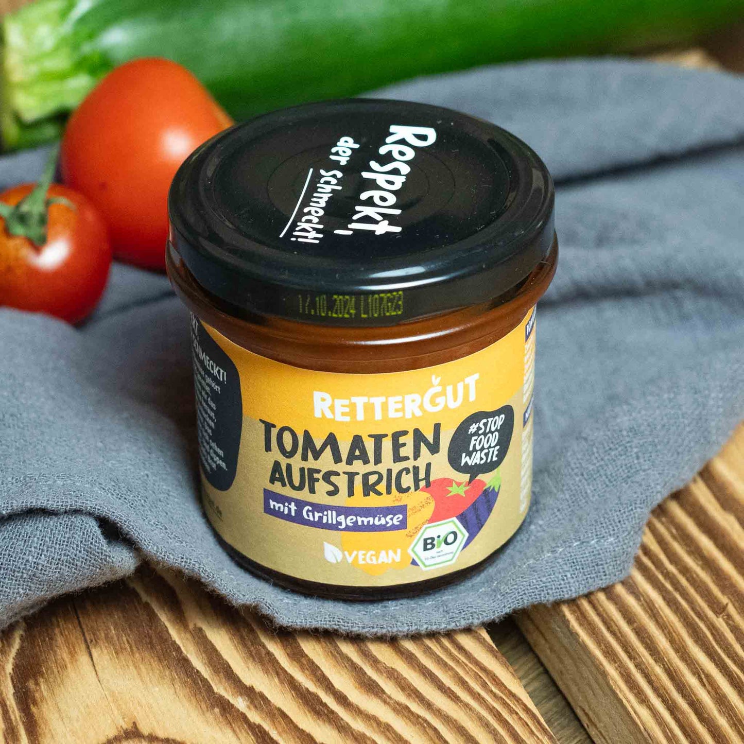 Brotaufstrich Grillgemüse Tomate (Bio)
