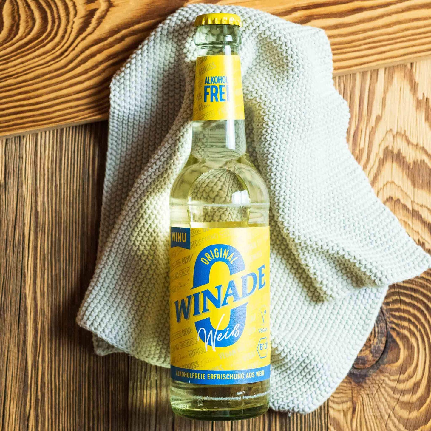 Alkoholfreie Weißwein-Erfrischung (Bio)