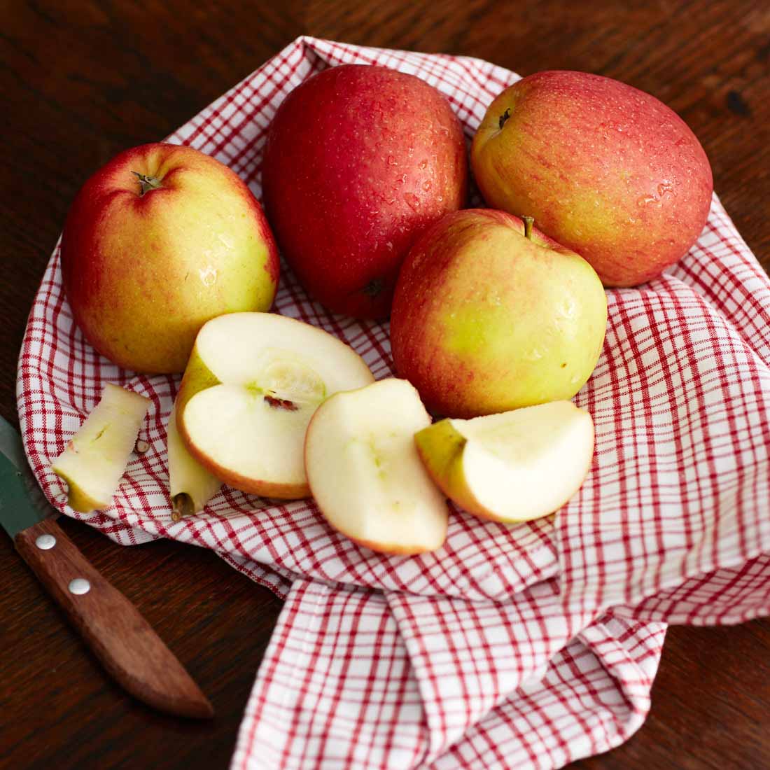 Äpfel Braeburn