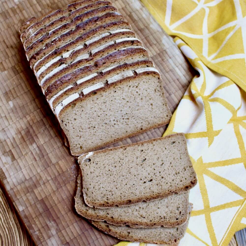 geschnittenes Kosakenbrot
