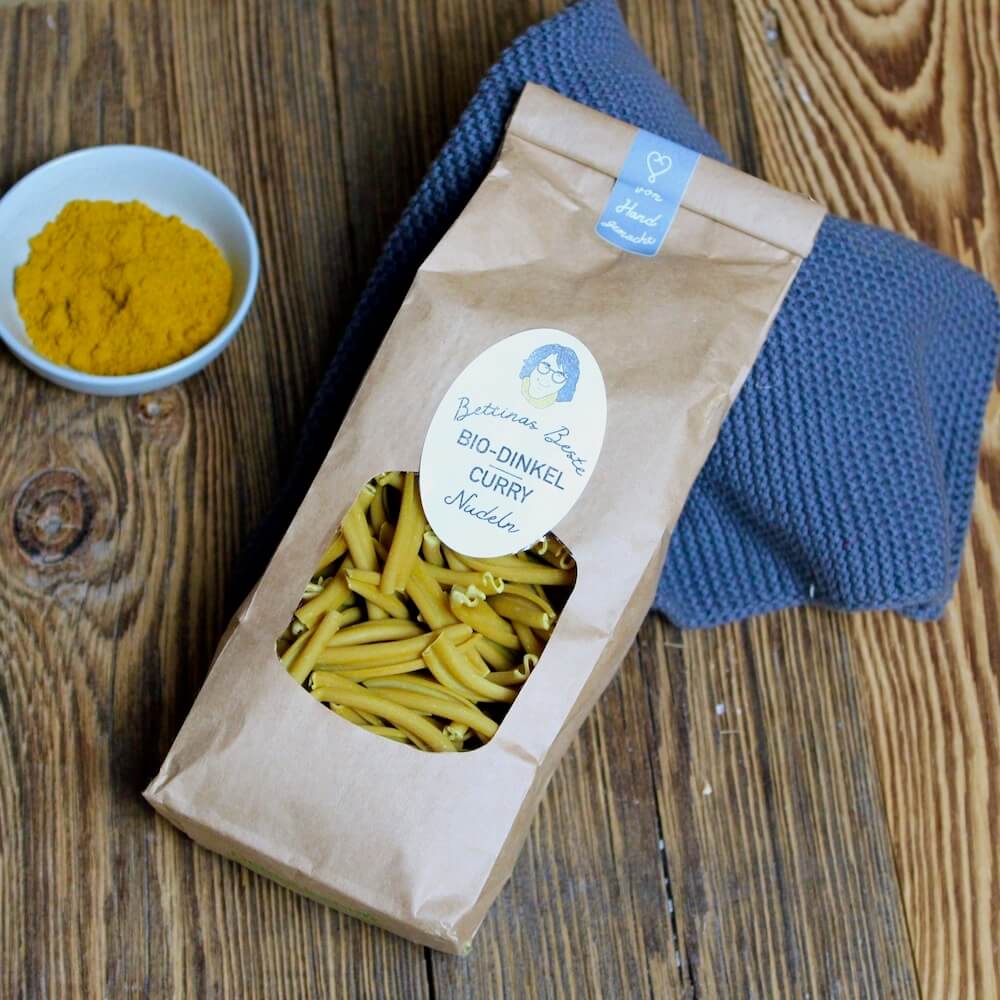 Curry Nudeln (Bio)