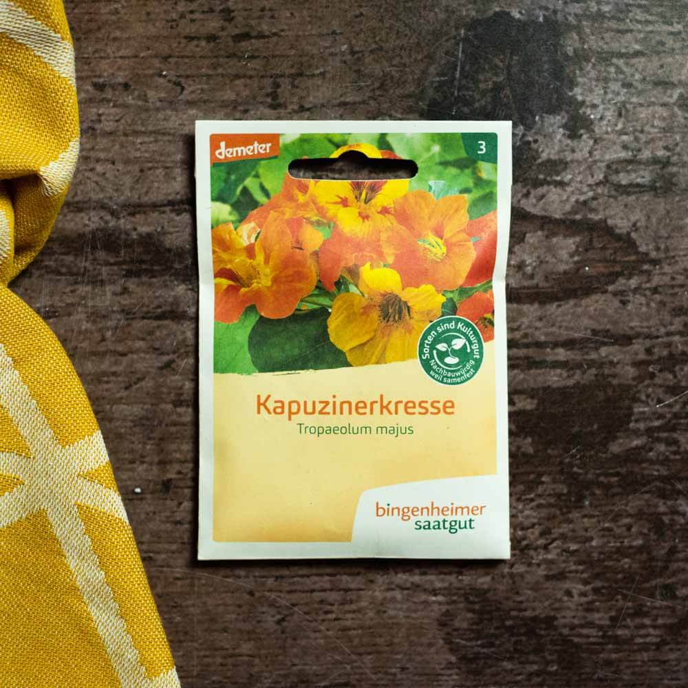 Saatgut Kapuzinerkresse (Bio)