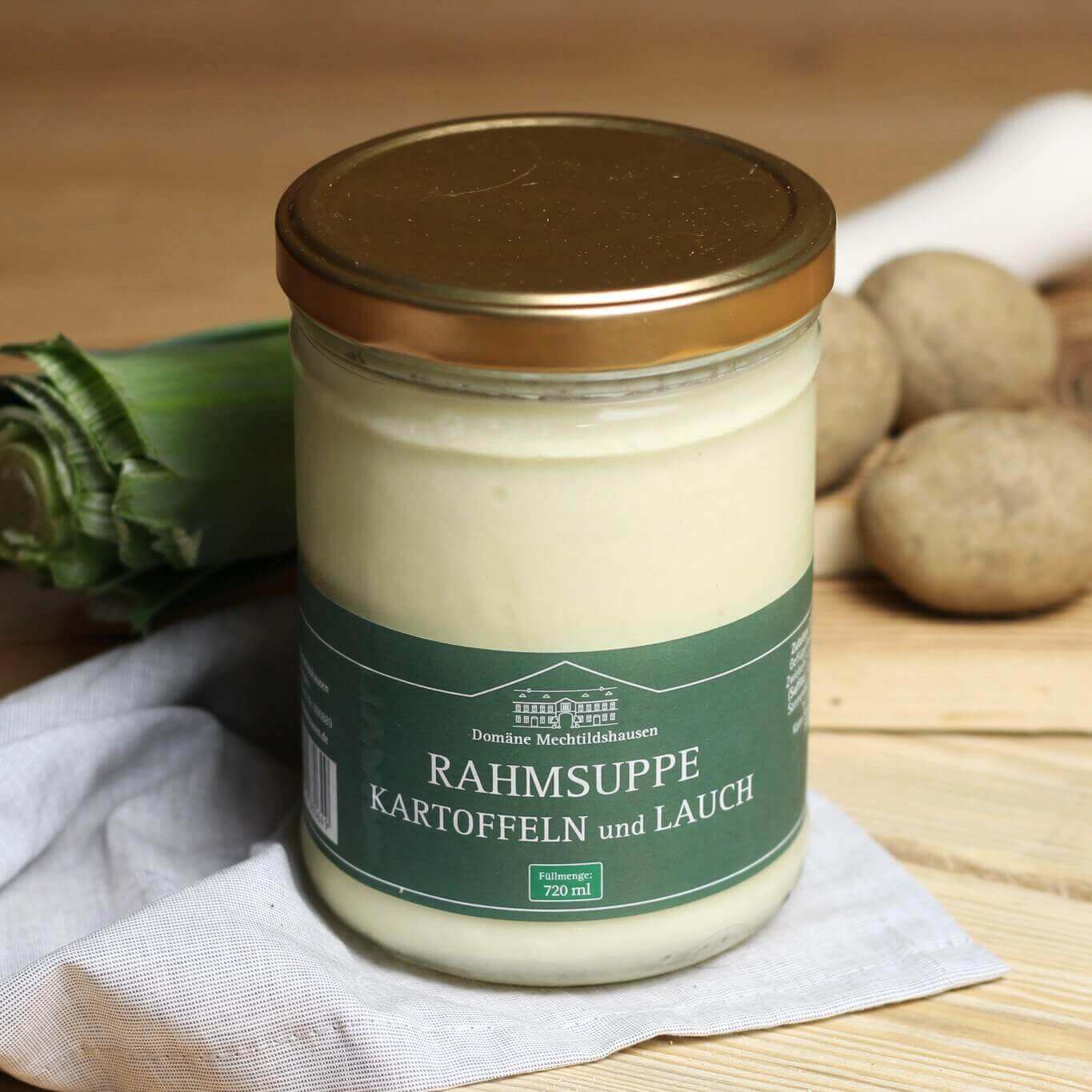 Rahmsuppe Kartoffel-Lauch (Bio)