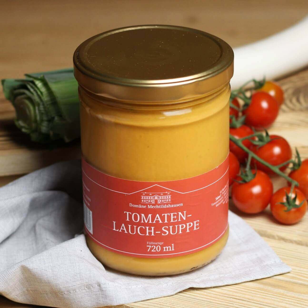Tomaten-Lauchsuppe (Bio)