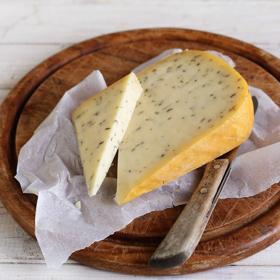 Eifeler Bergkäse mit Gartenkräuter