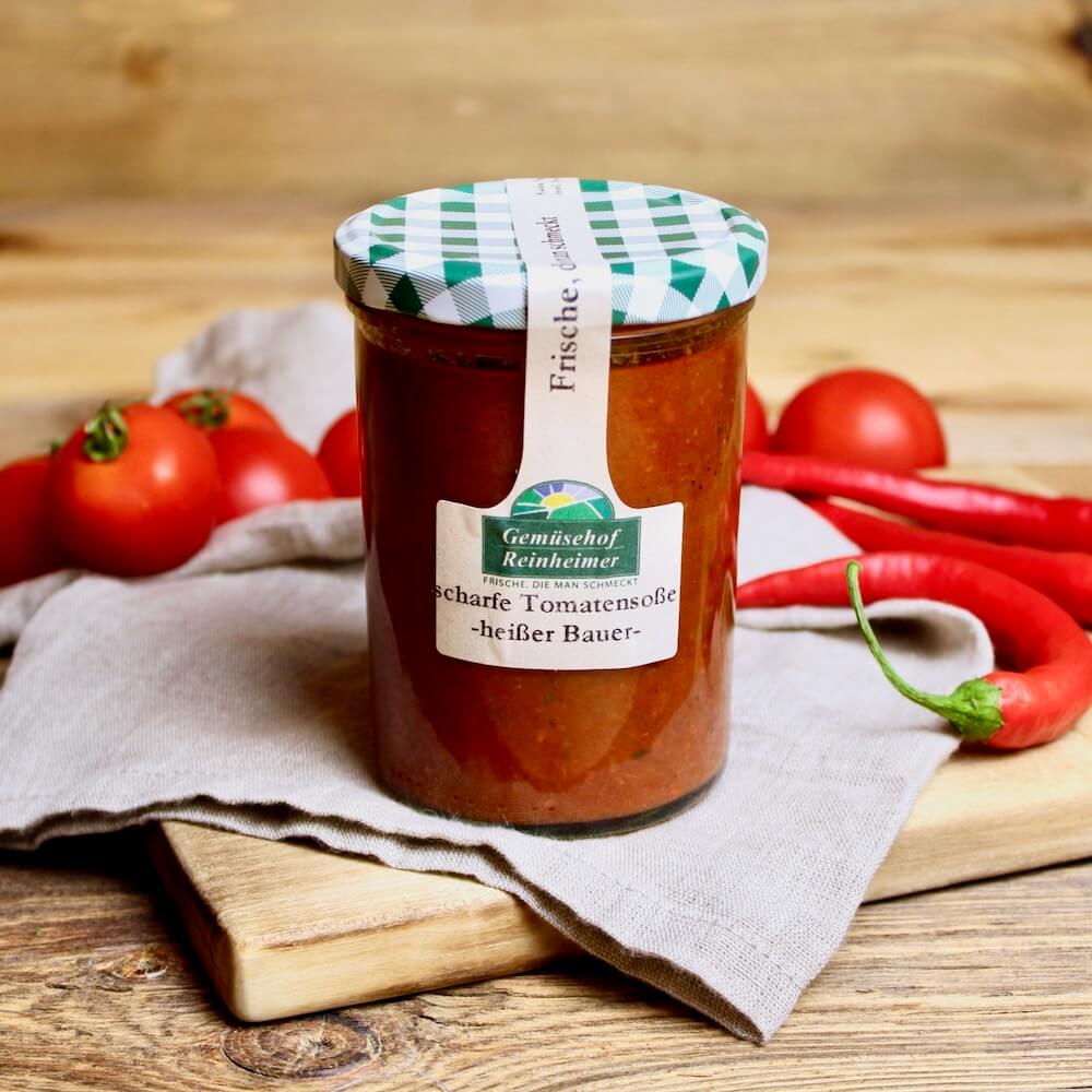 Scharfe Tomatensoße