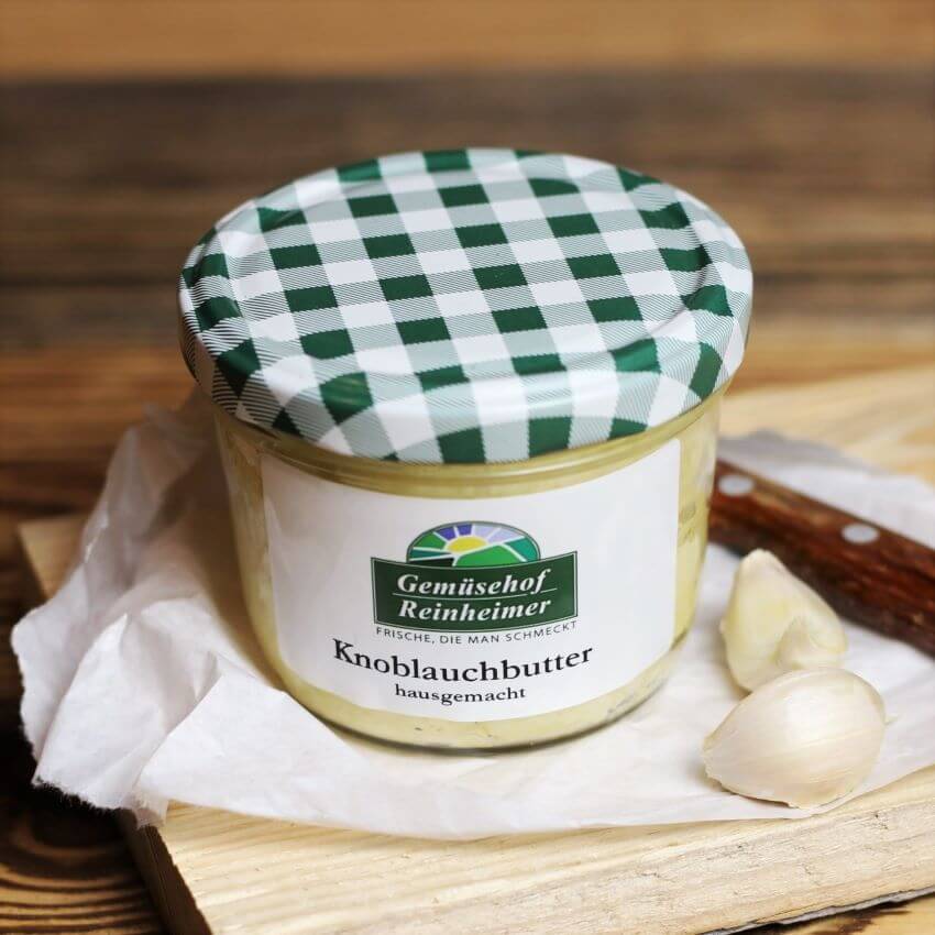 Hausgemachte Knoblauchbutter