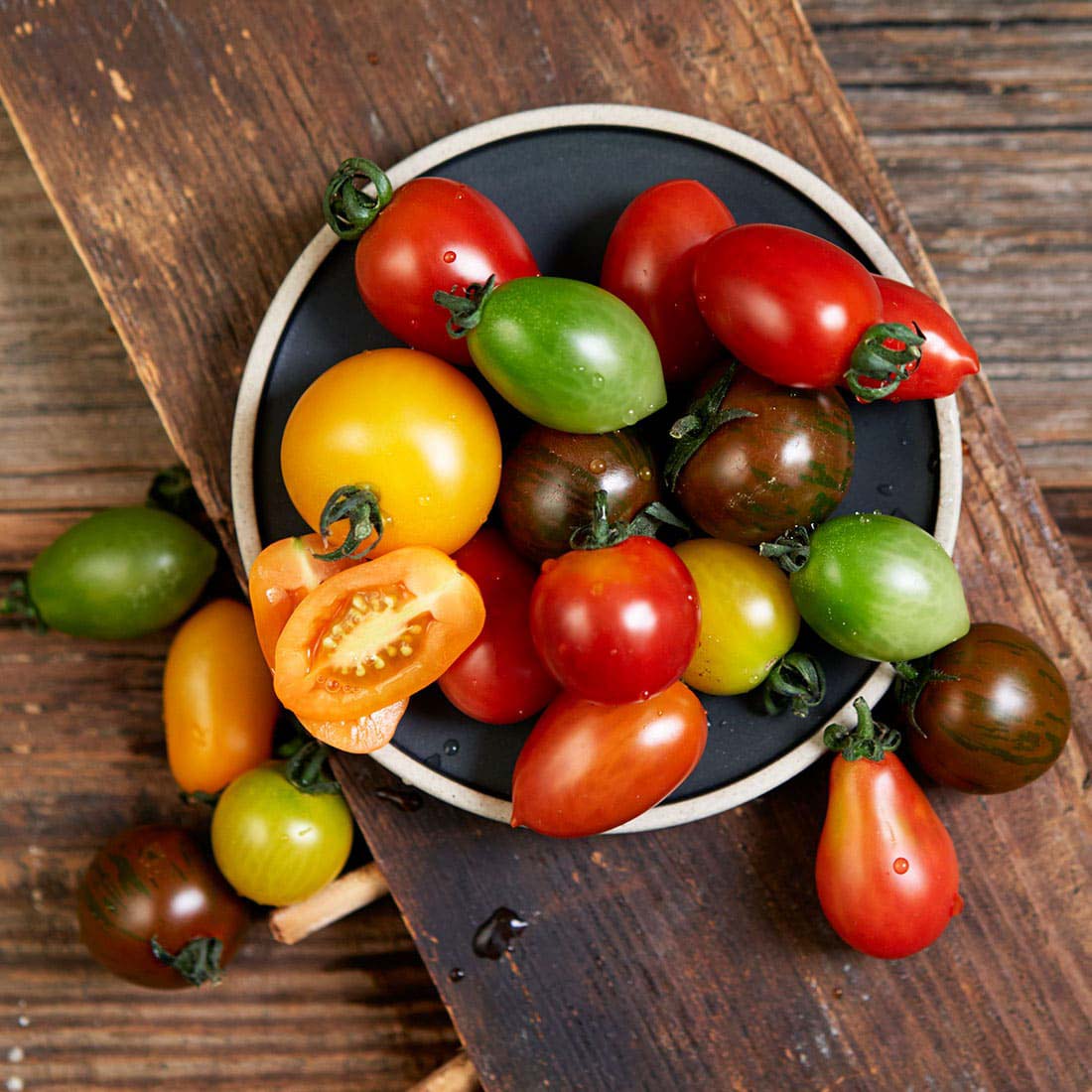 Gemischte Freiland-Tomaten