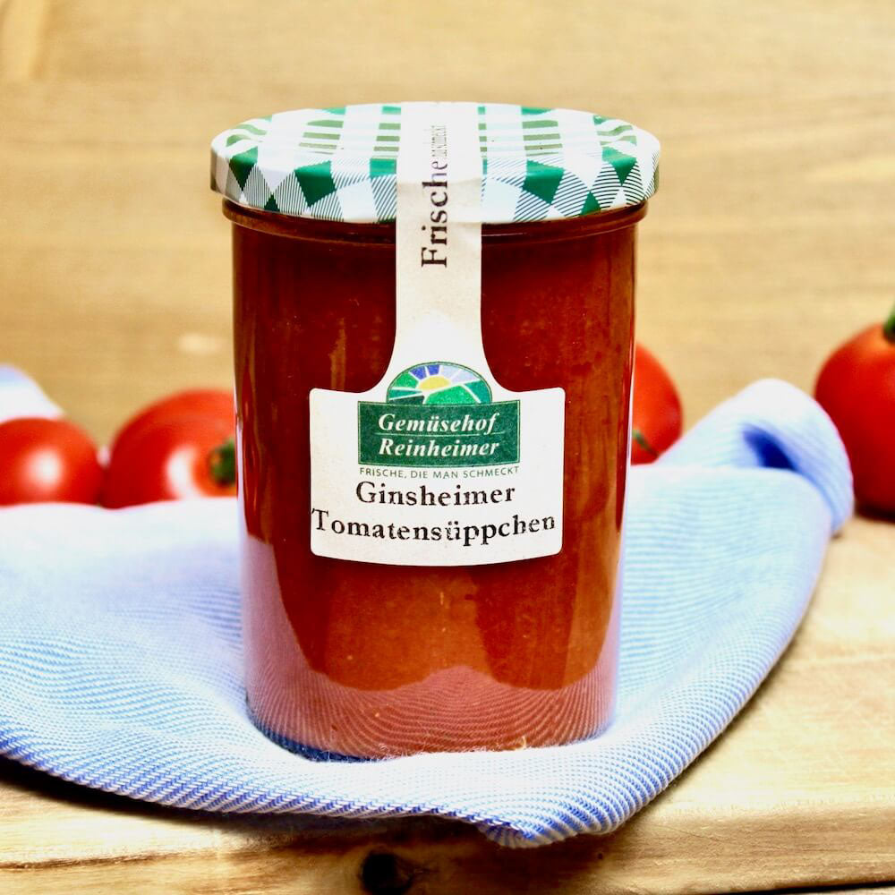 Tomatensuppe aus regionalen Freilandtomaten