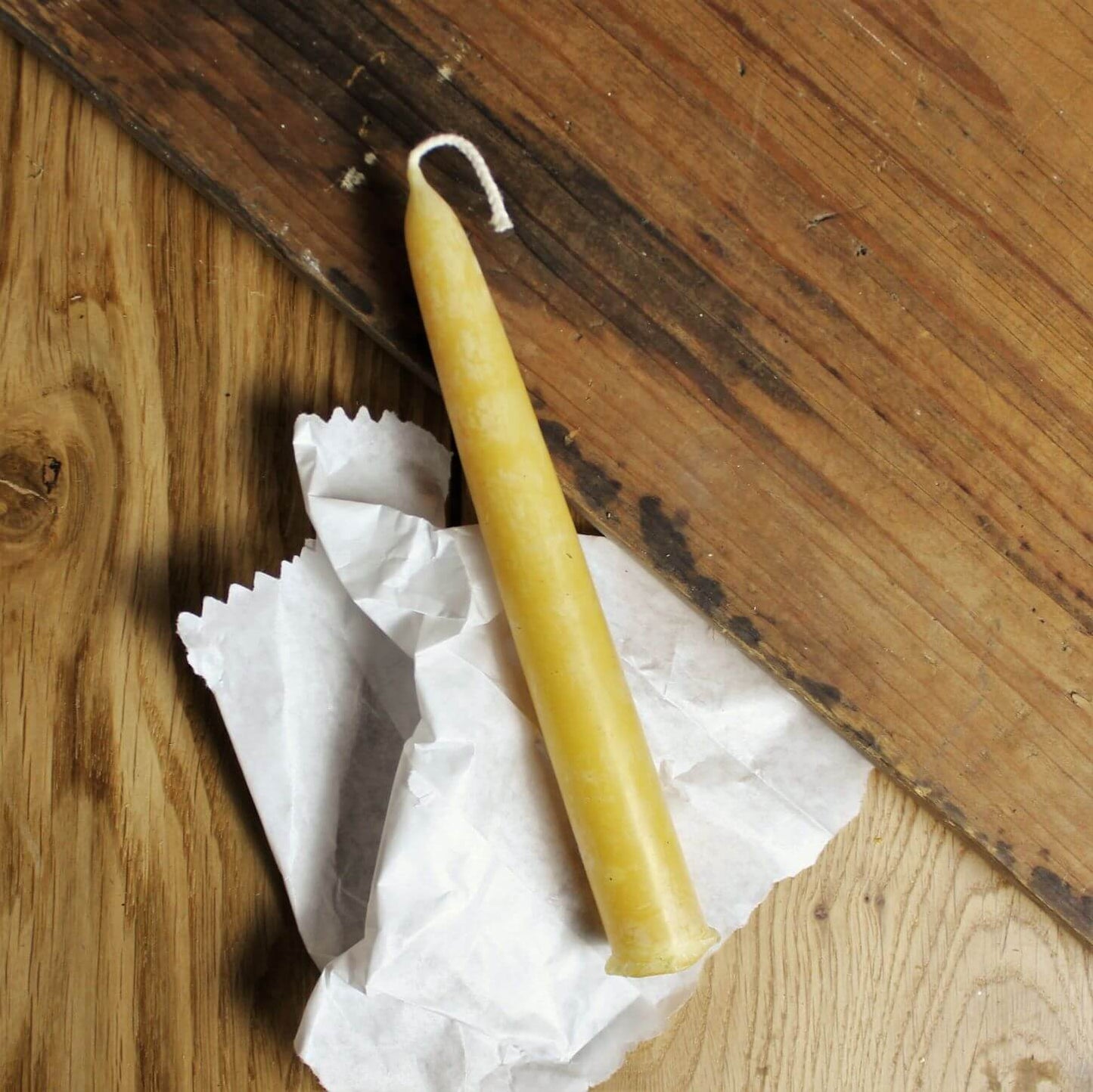Bienenwachskerze 2 x 15 cm