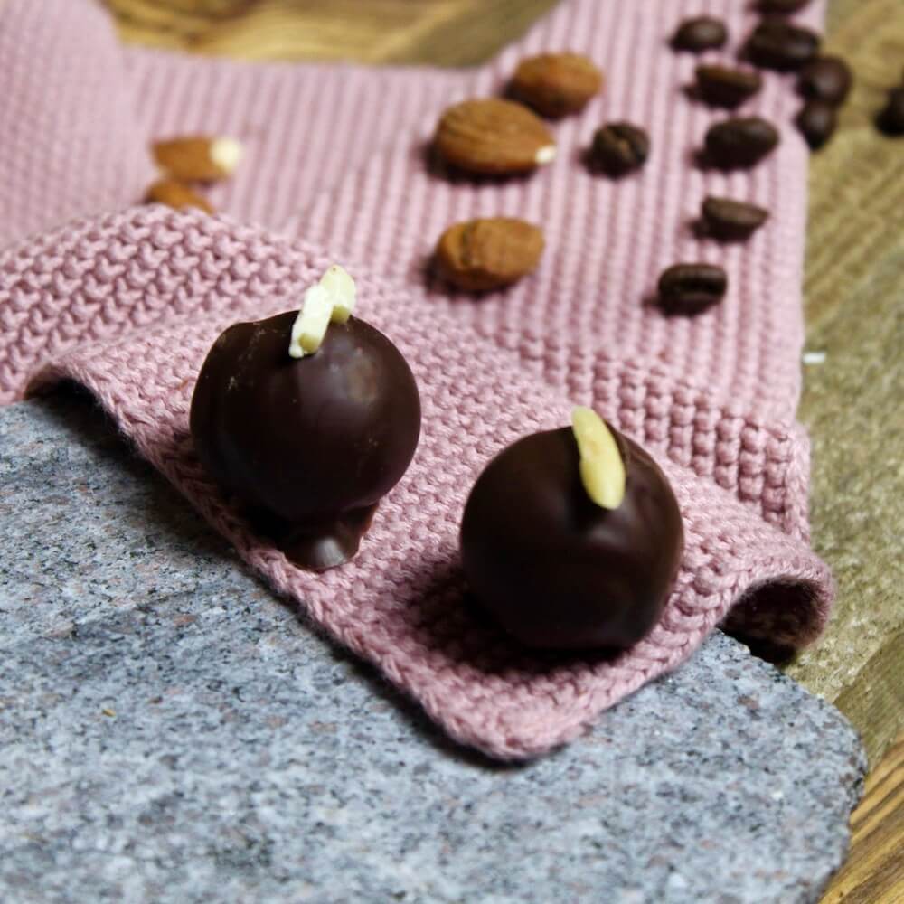 Pralinen Kaffee-Mandelcreme | vegan