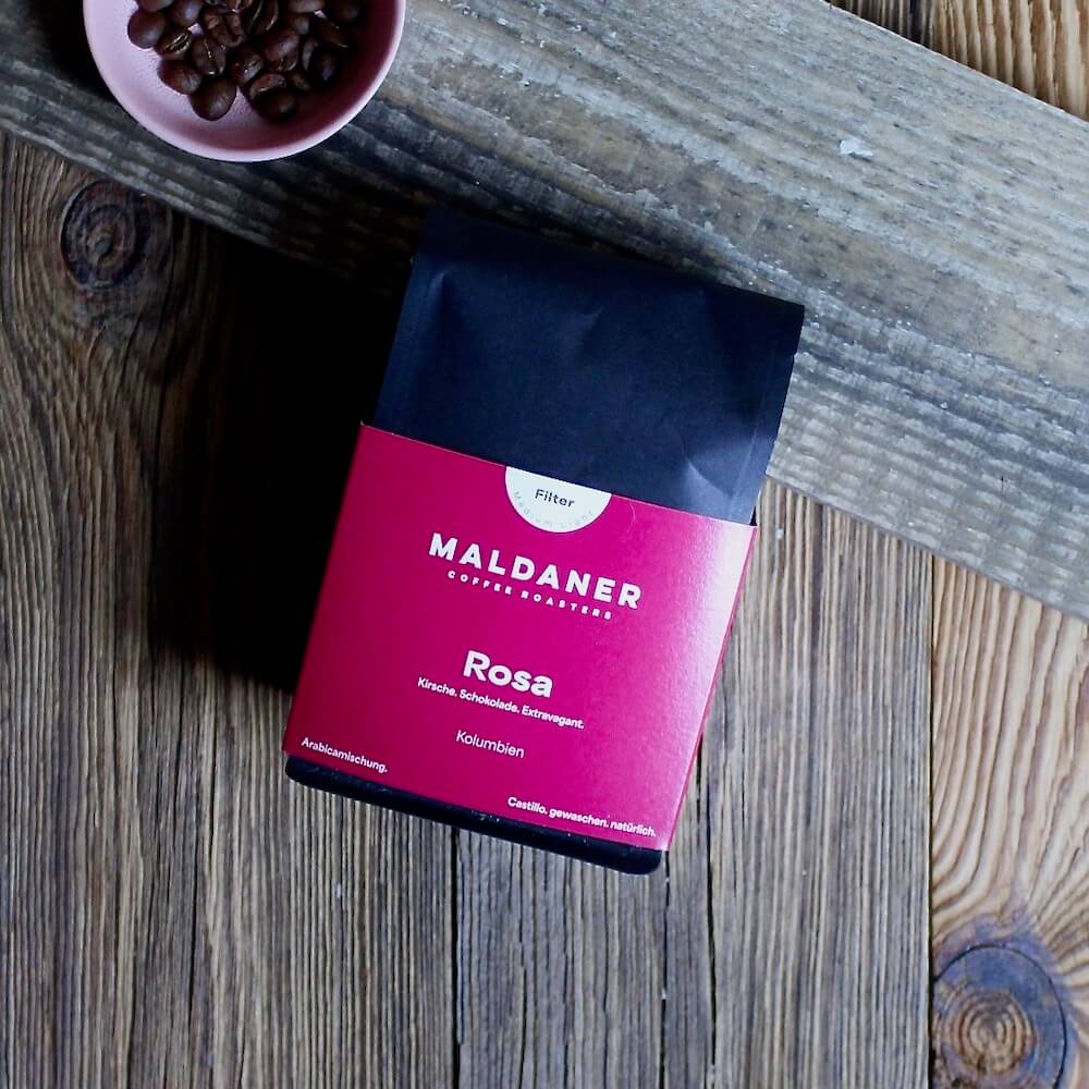 Rosa Filterkaffee - ganze Bohne - 250 g