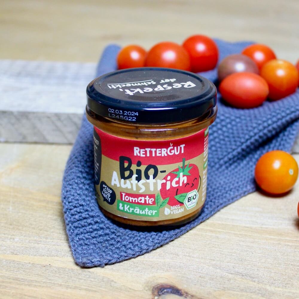 Brotaufstrich Tomate mit Kräutern (Bio)