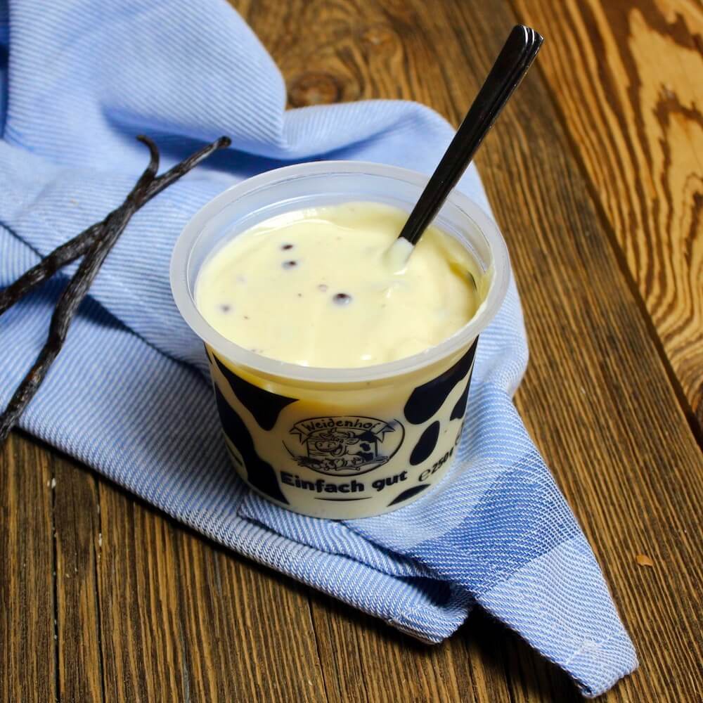 Vanillejoghurt mit Schokocrispies