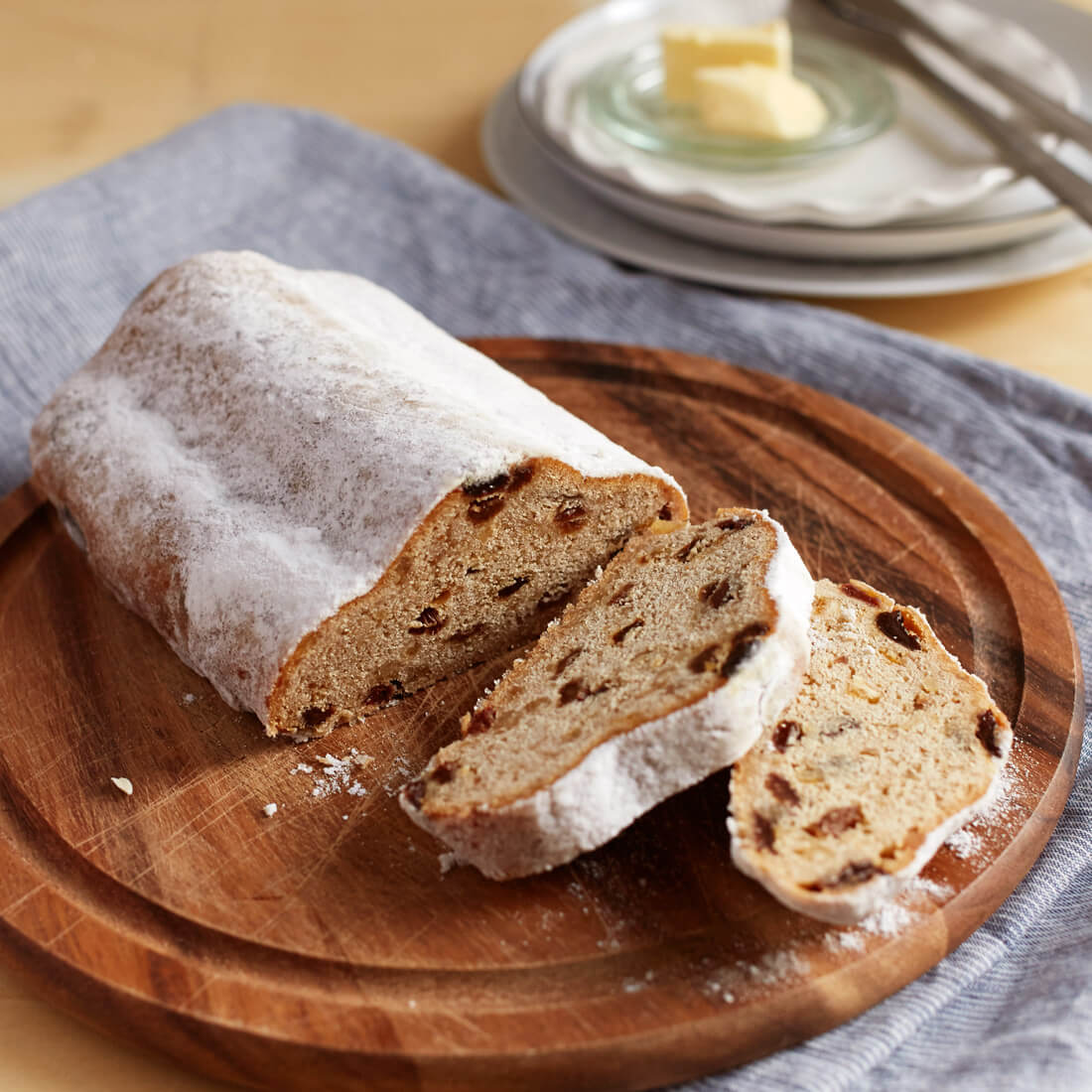 WEIHNACHTEN Kleiner Butterstollen
