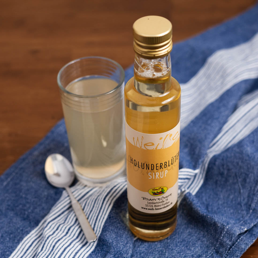 Holunderblütensirup