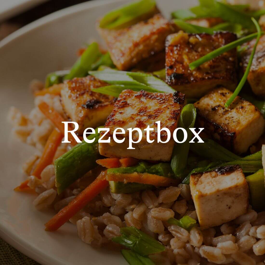 Regionale Curry-Tofu-Pfanne Rezeptbox