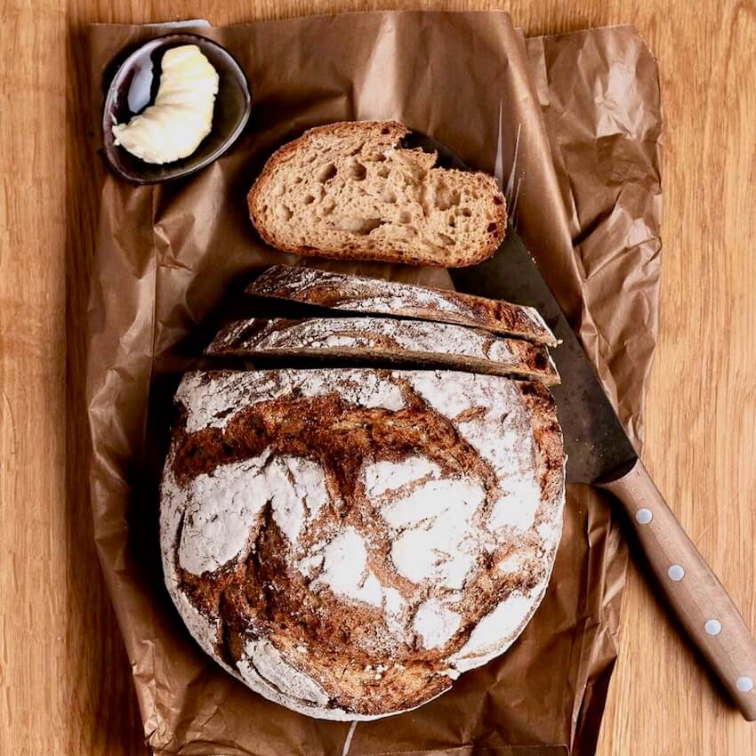 Roggen-Dinkel Brot